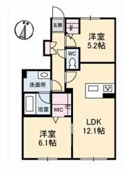 シャーメゾンファンスタの間取り画像