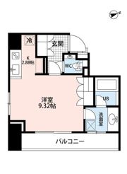 レガーロ新橋の間取り画像