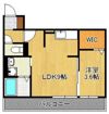 D-roomスリースターの間取り画像