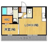 セジュール熊本の間取り画像