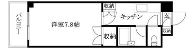 ジョイフル第1朝生田の間取り画像