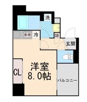 アスヴェル神戸元町Ⅱの間取り画像