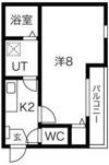クレフラスト新守山南A棟の間取り画像