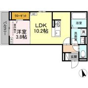 D-residence曙町1丁目の間取り画像