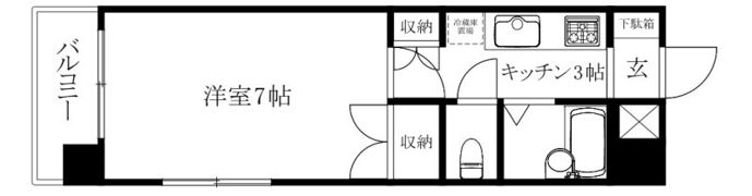 メゾン中村5の間取り画像
