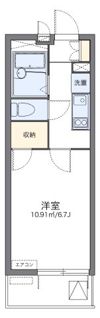 レオパレスプレジデントハイツの間取り画像