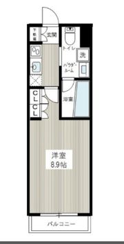 AXAS南蒲田AsylCourtの間取り画像