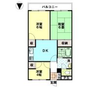 ラフォーレ赤塚の間取り画像
