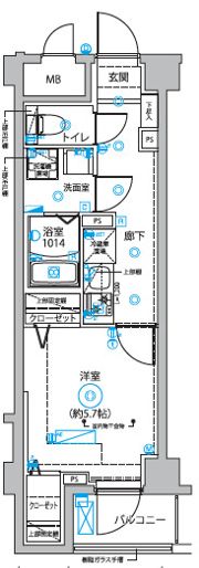 DIPS西新井の間取り画像