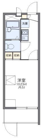 レオパレスヴァーグ浪芳庵の間取り画像