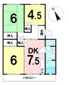 西部郊外マンション 湘南鷹取台P棟の間取り画像