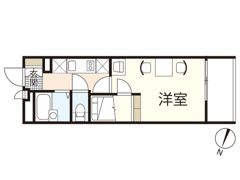 レオパレス東蟹屋の間取り画像