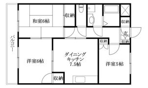 ティアラの間取り画像