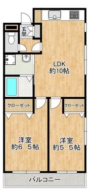 ヴィラアイレックスの間取り画像