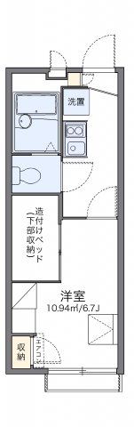 レオパレスコーポ柴又の間取り画像