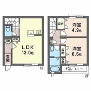 コンフォ－ティアIIの間取り画像