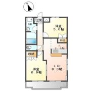 ブリューテの間取り画像