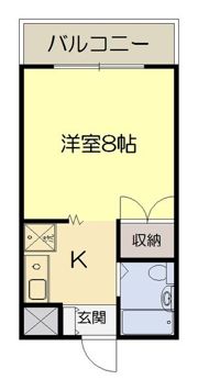 プラザカワバタの間取り画像