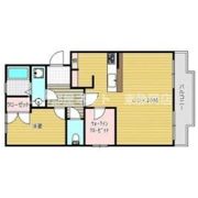 カーサライトワンB棟の間取り画像