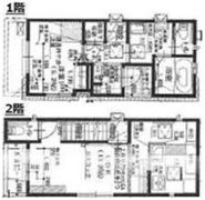 福江戸建の間取り画像
