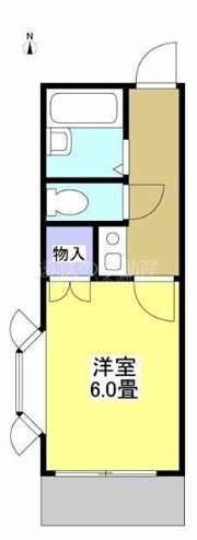 レオパレス新津町の間取り画像