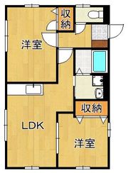 ナチュラルハイムの間取り画像