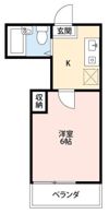 ホワイトドミールの間取り画像