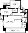ラ フルール 覚王山の間取り画像