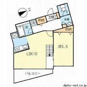 コートシルバーストーンANNEXの間取り画像