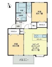 フォブールリヴィン十川Bの外観画像