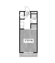 コーポ山本の間取り画像