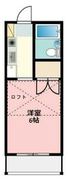 コーポ花水木の間取り画像