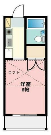 コーポ花水木の間取り画像