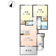 BELL CRESTの間取り画像