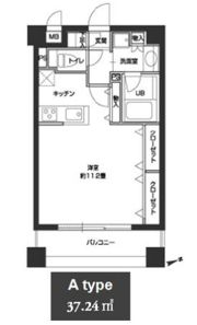 カスタリア中野の間取り画像