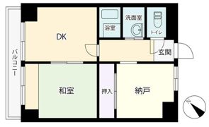 ティアラBの間取り画像