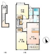 リベルテの間取り画像