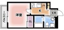 M:COURT関大前の間取り画像