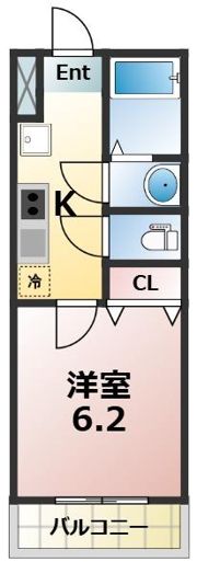 リバーブ西大宮の間取り画像