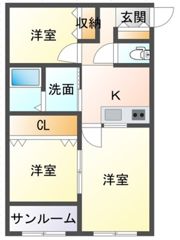 モカハウスの間取り画像