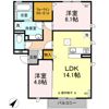 セジュール秀峰の間取り画像