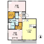 Richesse Courtの間取り画像