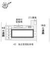 レオパレスふじの間取り画像
