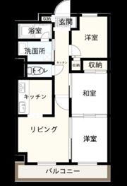 ヒルトップ藤ヶ丘の間取り画像