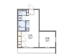レオパレスヴェネツィアの間取り画像