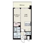 S-RESIDENCE東三国amanteの間取り画像
