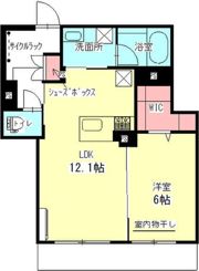 カーサタイジュの間取り画像