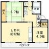 富田団地71号棟の間取り画像