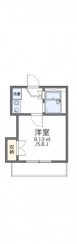 レオパレス光善寺第2の間取り画像