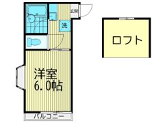 ハイツシバタ1号棟の間取り画像